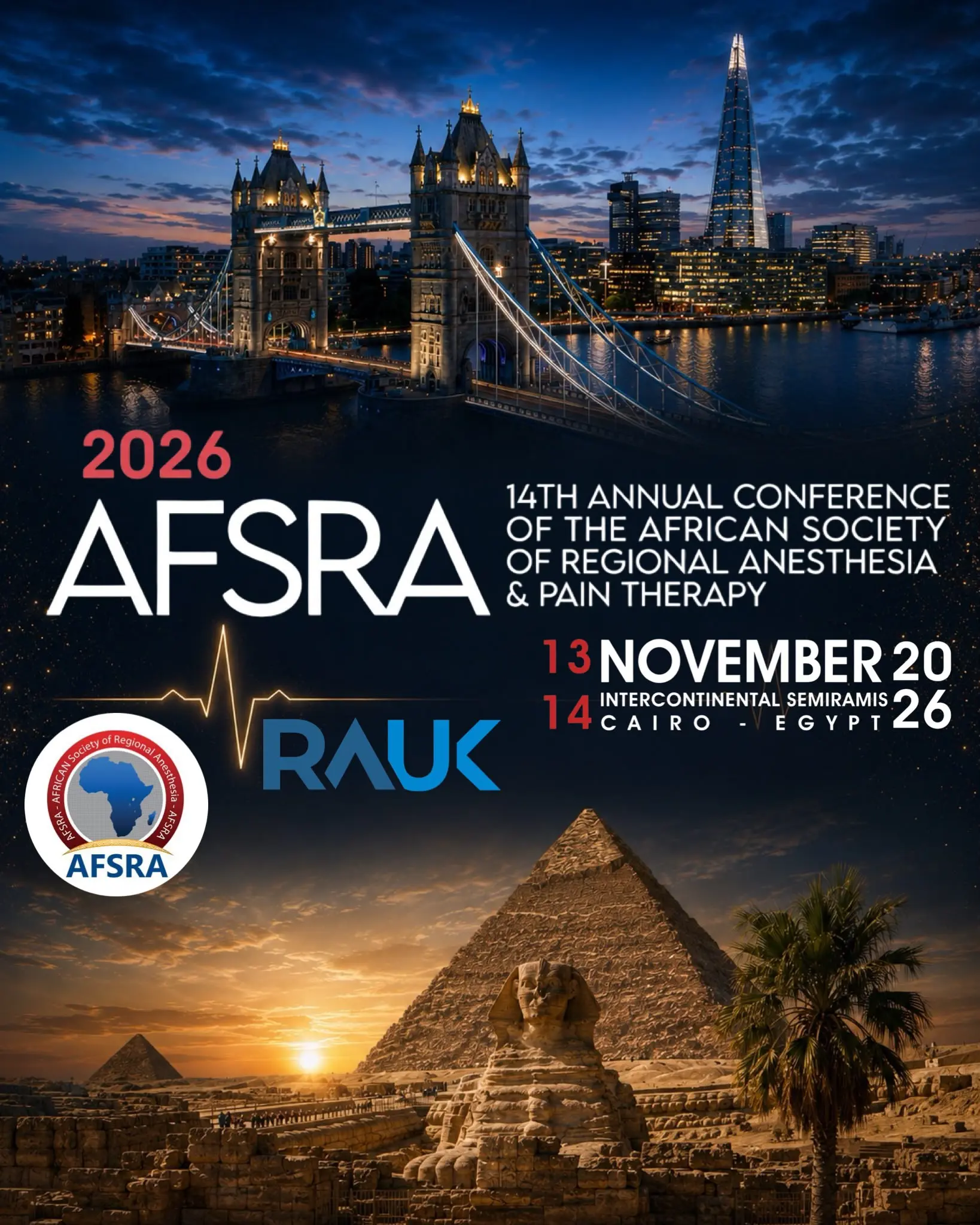 14th annual conference of the African Society of Regional Anesthesia & Pain Therapy